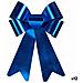 Fiocco Decorazione Natalizia Azzurro Pvc 24 X 36 X 5 Cm (12 Unità) - Foto miniatura 1