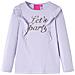 Maglietta Bambina Maniche Lunghe Lilla Chiaro 92 - Foto miniatura 1