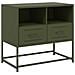 Mobile Tv Verde Oliva 68x39x60,5 Cm In Acciaio - Foto miniatura 1