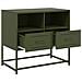 Mobile Tv Verde Oliva 68x39x60,5 Cm In Acciaio - Foto miniatura 9