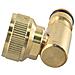 Adattatore Per Rubinetto Girevole A 90 Gradi - Ottone Standard Europeo - Foto miniatura 1