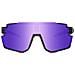 Occhiali Da Sole Sportivi Con Montatura Bianco Sabbia Purple - Foto miniatura 2