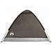 Tenda da Campeggio a Cupola per 4 Persone Marrone Impermeabile - Foto miniatura 7