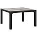 Set Salotto da Giardino 6 pz in Polyrattan Nero e Grigio - Foto miniatura 9
