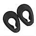Protezioni Auricolari In Silicone Per Tinture Capelli - Protezione Professionale Black - Foto miniatura 2
