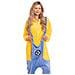 Pigiama Da Donna Tuta Kigurumi Onesie Costume Minion Giallo 165-175 L - Foto miniatura 5
