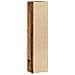 Scaffali Porta CD 2 pz Legno Antico 21x16x93,5 cm in Truciolato - Foto miniatura 7