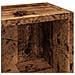 Scaffali Porta CD 2 pz Legno Antico 21x16x93,5 cm in Truciolato - Foto miniatura 8