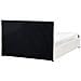 Letto Contenitore Bouclé Rochefort 160 X 200 Cm Bianco Sporco - Foto miniatura 8
