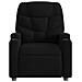 Poltrona reclinabile in tessuto nero - Foto miniatura 6
