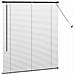 Tenda per Finestra con tende Nero Alluminio - Foto miniatura 6