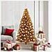 Albero di Natale con 300 LED con supporto Oro 180 cm PET - Foto miniatura 2
