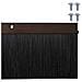 Spazzole per porte a vite 12 pcs Marrone 100 cm - Foto miniatura 6