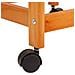 Carrello Da Cucina In Legno Marrone 37x37x76h - Foto miniatura 5