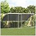 Cuccia per cani 2 pcs Argento 4 x 2 x 2 m Acciaio zincato - Foto miniatura 2