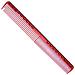 Pettine Professionale, Rosso, 23 Cm, 331 - Foto miniatura 1