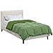 Duvet Invernale Trapuntato Verde 135 x 200 cm Microfibra - Foto miniatura 3