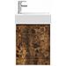 Mobile bagno con rubinetto Rovere Fumo 45,5 x 22,5 x 84 cm - Foto miniatura 5