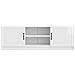Mobile TV Bianco Lucido 150 x 31 x 47 cm Legno ingegnerizzato - Foto miniatura 4