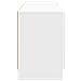 Mobile TV Bianco Lucido 150 x 31 x 47 cm Legno ingegnerizzato - Foto miniatura 5
