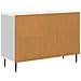 Credenza Bianco 89 x 34,5 x 62 cm Legno ingegnerizzato - Foto miniatura 8