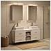 Set di mobili per il bagno 5 pcs Bianco - Foto miniatura 4
