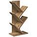 Libreria ad Albero 4 Piani 30 x 18 x 60 cm Legno ingegnerizzato - Foto miniatura 1
