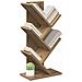 Libreria ad Albero 4 Piani 30 x 18 x 60 cm Legno ingegnerizzato - Foto miniatura 3