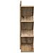 Libreria ad Albero 4 Piani 30 x 18 x 60 cm Legno ingegnerizzato - Foto miniatura 5