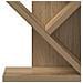 Libreria ad Albero 4 Piani 30 x 18 x 60 cm Legno ingegnerizzato - Foto miniatura 7