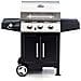 Barbecue a gas con fornello e griglia con bruciatore in acciaio 130x53x105 - Foto miniatura 7