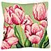 Collezione D'arte 40 X 40 Cm Tulip (destra) Punto Croce Kit Ammortizzatore - Foto miniatura 1
