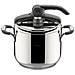 Pentola a Presione con Capacità 7 litri 3 Strati Colore Acciaio Lucido - Foto miniatura 1