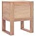 Comodino 40x30x50 Cm In Legno Massello Di Teak - Foto miniatura 4