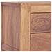 Comodino 40x30x50 Cm In Legno Massello Di Teak - Foto miniatura 7