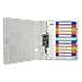 Leitz 12440000 - Mehrfarben - Polypropylene (pp) - Numerisch - Portrt - A4+ (1244-00-00)  - Foto miniatura 2