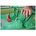 Gelli Mondi Dino Pack Verde Dino Figure Del Giocattolo 5 Usare Pack Sensoriali Per Bambini E Fantasioso Set Da Gioco - Foto miniatura 2