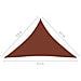 Parasole a Vela Oxford Triangolare 3,5x3,5x4,9 m Terracotta - Foto miniatura 6