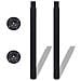 Gambe Telescopiche Per Tavolo 4 Pz Nero 710-1100 Mm - Foto miniatura 3