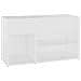 Panca Portascarpe Bianco 103x30x54,5 cm in Truciolato - Foto miniatura 1