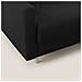Megan Divano Letto Angolare In Microfibra Smacchiabile T11 Nero 271 Cm Sinistro (mat. 140x197) - Foto miniatura 4