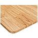 Piano Bagno Marrone Chiaro 60x40x1,5cm Legno Massello Trattato - Foto miniatura 2