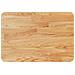 Piano Bagno Marrone Chiaro 60x40x1,5cm Legno Massello Trattato - Foto miniatura 4