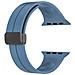 Cinturino Magnetico In Silicone Per Apple Watch Blue  Apple Watch 42 Mm/44 Mm/45 Mm/49 Mm - Foto miniatura 1