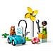 Set da Costruzione Wind Turbine and Electric Car Multicolore - Foto miniatura 2