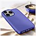 Cover Per Iphone 15 Pro Max Silicone Premium Semi-rigido Opaca Soft-touch Viola - Foto miniatura 5