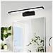 Applique Moderna Pandella 1 Media Led Alluminio Nero - Foto miniatura 1