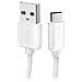 TECABLETISSUEUSBCG cavo USB 1,5 m USB 2.0 USB A USB C Bianco - Foto miniatura 1