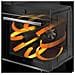 Forno Elettrico da Incasso b300 RBIM19200AD Capacità 72 L Termoventilato Potenza 2600 W Colore Antracite - Foto miniatura 5