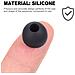 Cuscinetti Auricolari In Silicone Per Cuffie Intrauricolari Da 4,5-6 Mm Black - Foto miniatura 3